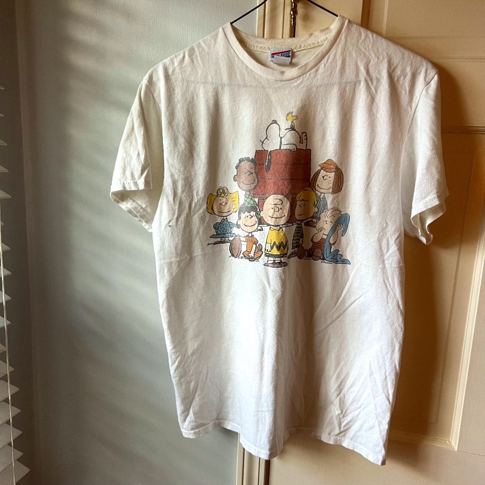 Urban Outfitters, Junk Food Tees, Charlie Brown graphic tee